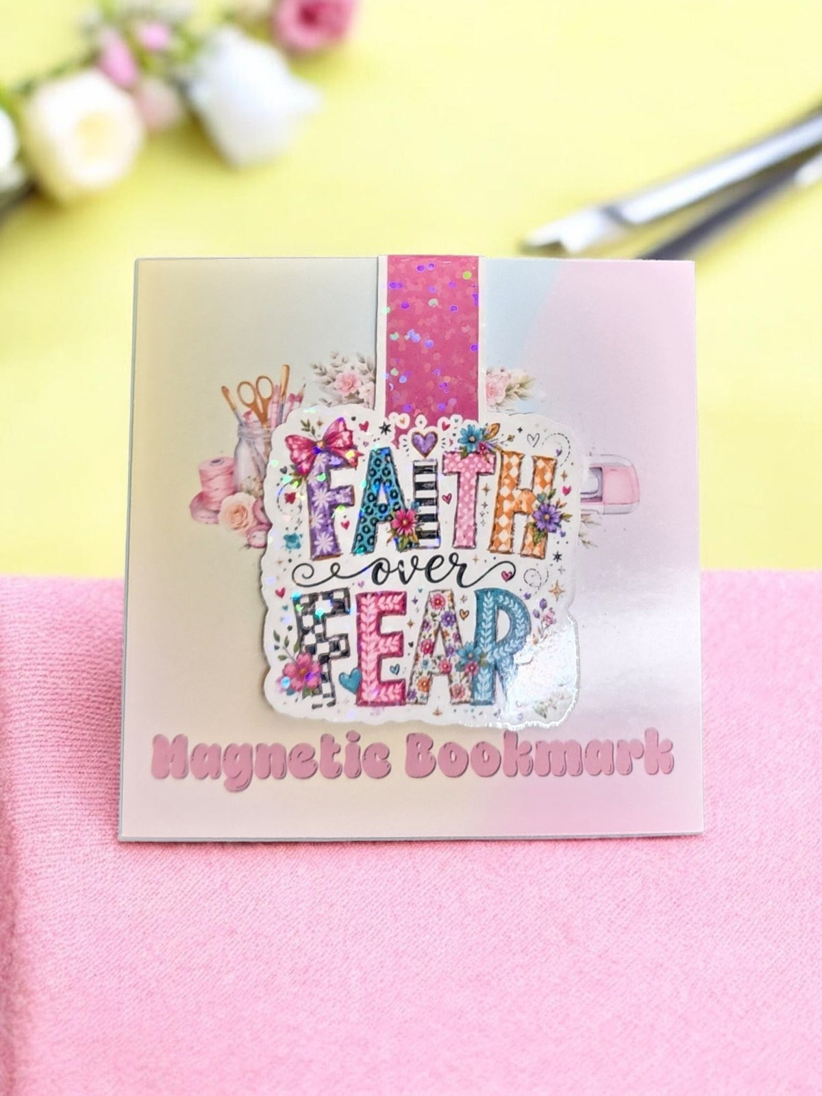 Magnetic Bookmark Faith Over Fear