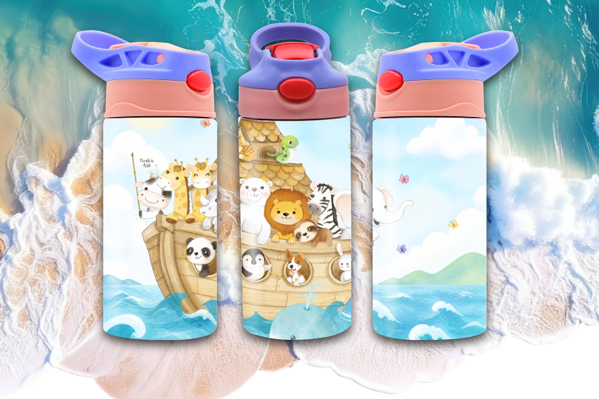 Noah’s Ark Adventure 12oz Kids Faith Tumbler