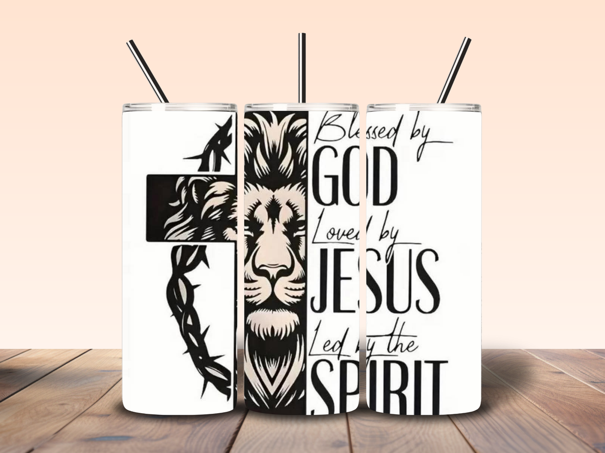 Blessed by God – Christian 20oz Tumbler