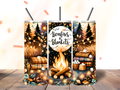 Bonfires & Blankets Cozy Fall Tumbler 20oz
