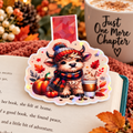 Cozy Highland Cow Holographic Magnetic Bookmark