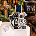 Blessed by God Loved by Jesus Lion Magnetic Bookmark