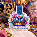 Daughter of the King Holographic Magnetic Bookmark