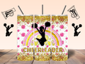 Cheerleader – Pink & Gold 20oz Tumbler