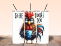 Coffee Doodle Doo – Funny Rooster 20oz Tumbler
