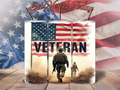 Honor, Courage & Service Veteran 20oz Tumbler