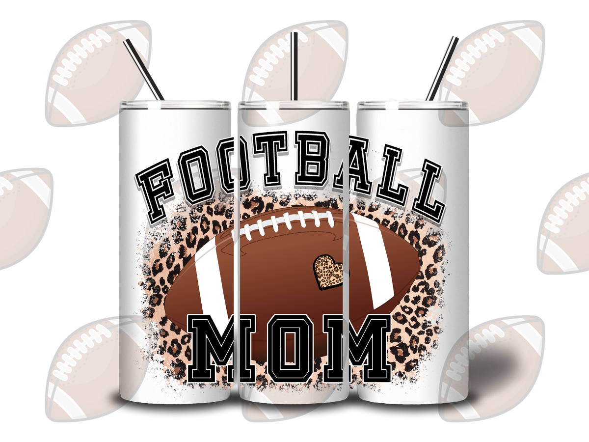 Football Mom – 20oz Sports Tumbler