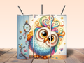 Hooty the Colorful Owl – 20oz Tumbler