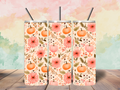 Blush & Bloom Pastel Pumpkin 20oz Tumbler