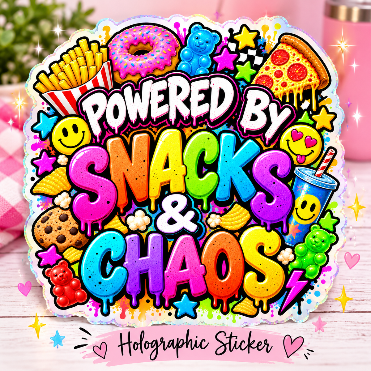 POWERED BY SNACKS & CHAOS