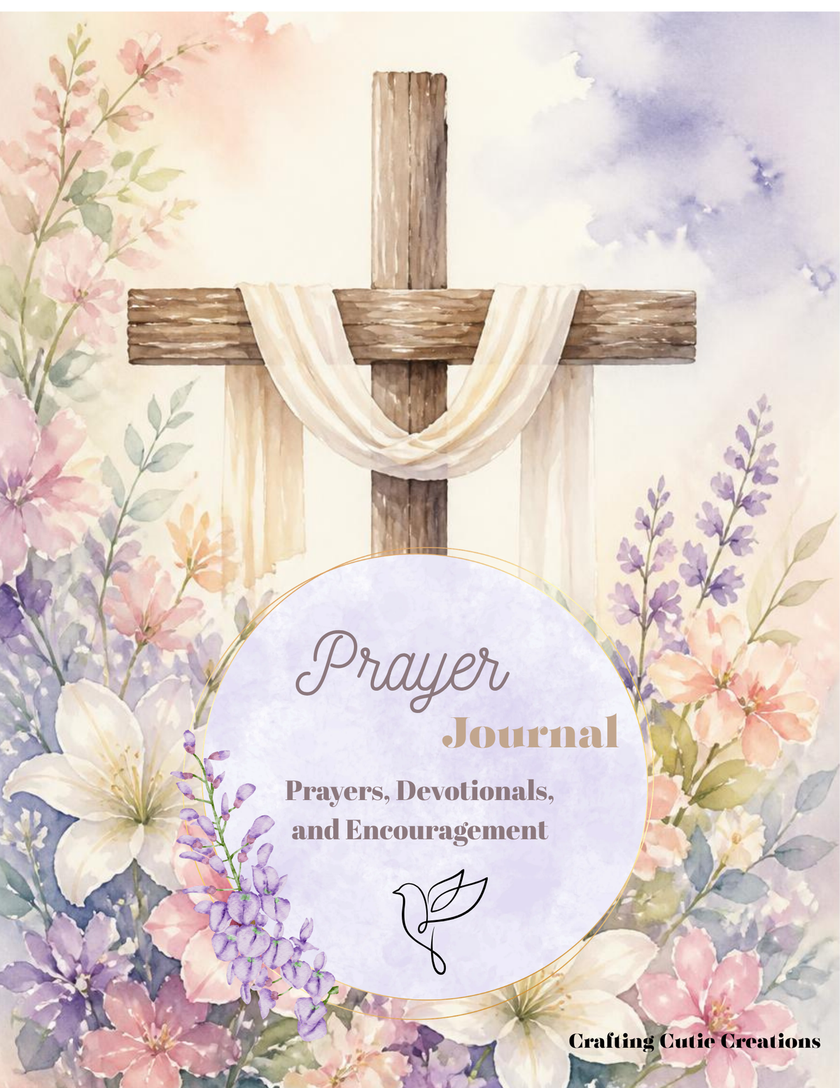 90-Day Prayer Journal — Printable & Fillable PDF Bundle