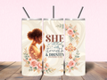 She Is Clothed with Strength & Dignity – 20oz Christian Tumbler